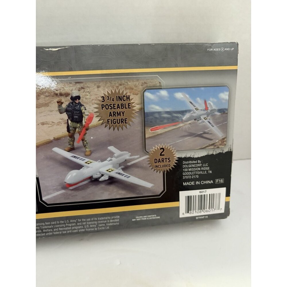 Excite U.S. Army Drone Official Licensed Action Figure Military Soldier - Picture 8 of 10